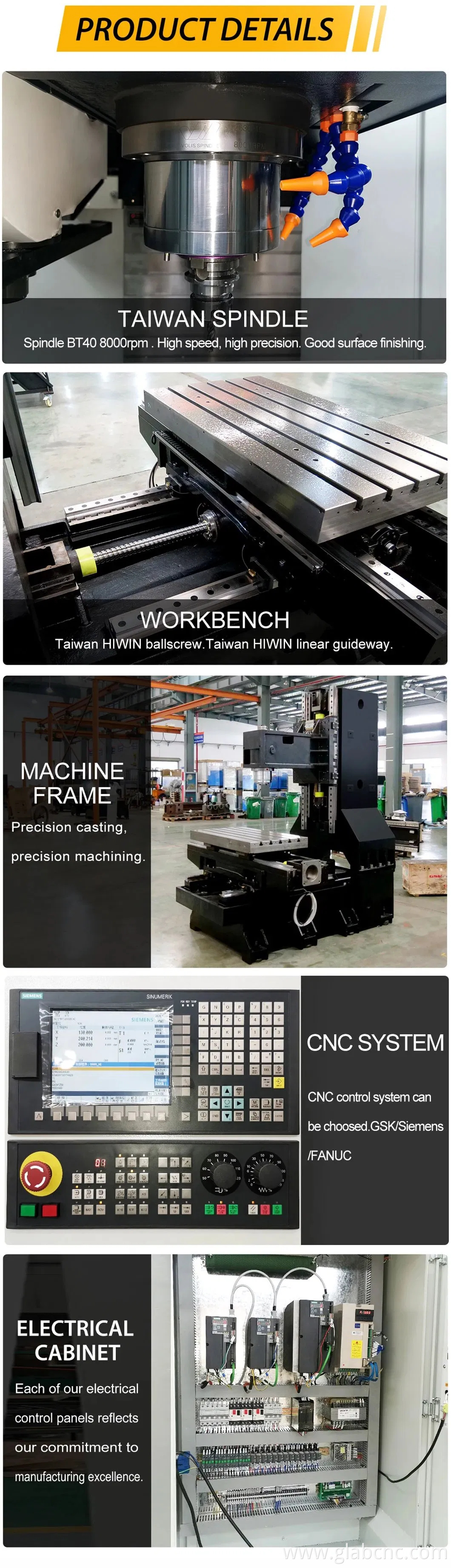 UC-400 High Rigid High Precision Monthly Deals 5 Axis CNC Milling Machine Vertical Machining Center Pure 5 Axis